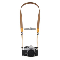 Slim micro camera strap with pure color tape with black single backband narrow camera belt