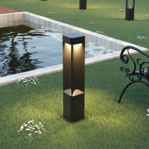 Solar Grass Terrace Lamp Modern Minimalist Meadow Light Garden Villa Courtyard Lamp Led in Neighborhood View Light