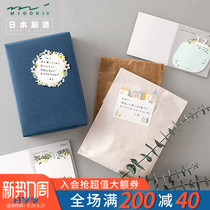  Japan midori post-it notes can be pasted to student cute creative index N times paste translucent note paper