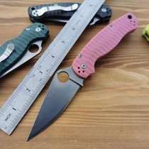 2022 C81z folding knife 5CR15MOV cutting edge high hardness sharp and small knife outdoor camping field begging for a knife