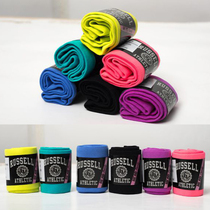 Original single candy color flaw half price yoga sports hair belt original single fitness Sweat Belt men and women Black widened