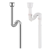 Hanging urinal accessories stainless steel sewer urinal S-bend drain pipe urine padded S-bent pipe sewer