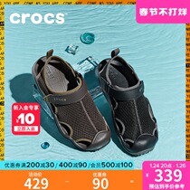 Crocs Kalochi Sandals Flash Breathable Mesh Quick Drying Sports Wear-resistant Casual Men's Sandals) 205289