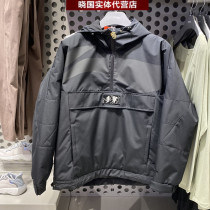 Li Ning cotton-padded jacket 2021 winter new men's sports fashion series loose warm coat cotton AJMR033-1