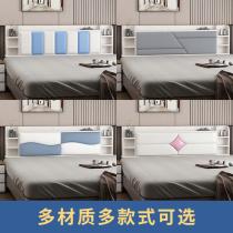 New paint bedroom 1 8 meters multifunctional storage and order headboard simple modern soft double backboard