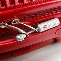Skull TSA abroad customs lock password lock Rod luggage suitcase anti-theft lock Suitcase Mini mini lock