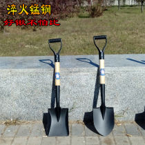 Shovel small engineer shovel manganese steel engineering shovel outdoor small military shovel multi-purpose car shovel fishing shovel steel shovel
