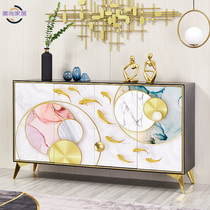 Entrance living room entrance cabinet Modern light luxury dining side cabinet corridor decoration cabinet New Chinese shoe cabinet new 2021 explosion