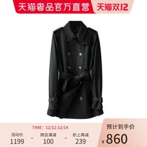 GELEIS STORY STORY STORY classic windbreaker female 2021 Autumn New temperament English jacket