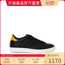 HOGAN multi-color cow leather hollow LOGO round head autumn mens casual shoes dad shoes