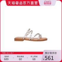 (New product on the shelf) Steve Madden Simeden rivets flat Roman shoes and slippers women