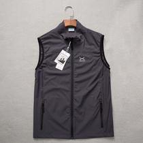  Spring and summer outdoor sports single-layer thin quick-drying vest mens large size Korean version of breathable quick-drying running casual waistcoat