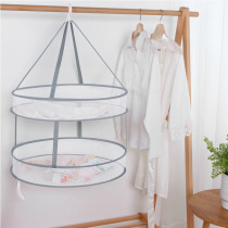  Special drying net pocket household double-layer large drying basket windproof sweater drying socks net pocket cardigan drying net
