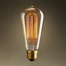 Edison Tungsten light bulb Incandescent Light source Tungsten Creative Retro Industrial style Cafe Decoration Light bulb