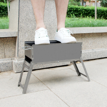 Barbecue oven household charcoal outdoor barbecue grill tools carbon oven supplies barbecue stove thickened smokeless baking rack