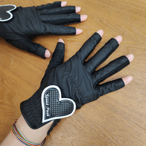 South Korean Golf Lady Sun Defense refers to Summer thin gloves black hands anti-slip wear-resistant glof