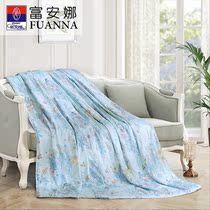 Fuanna Summer quilted by 100 silk quilt core air conditioning by single double dormitory summer cool quilted by students Quilt Spring Autumn Bedding