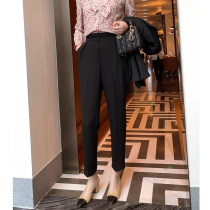 Linen 2022 Temperament Casual Display Slim Fit 100 Hitch Pants Casual Pants Woman