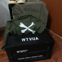 Spot WTAPS 53L folding storage box daily tide military fan can storage box clothes shoes finishing box
