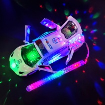 Dinosaur King Kong Car Deformation Aircraft Robot Electric Lantern Mid-Autumn Festival Childrens Lantern Toy Boy