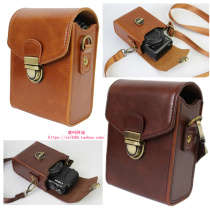 For Sony black leather package ZV1 rx100m7 m6 m5a m 4 m3 hx99wx700 camera bag