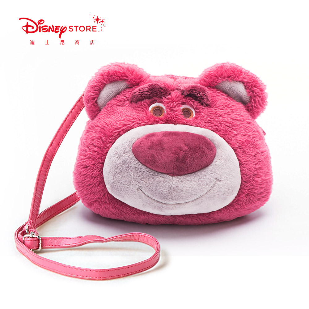 Disney Store Toy Store Store Movie Strawberry Bear Plush Dummy Backpack with Strawberry Flavor