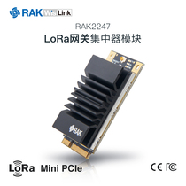Upgrade of RAK833 RAK2247 is based on SX1301 LoRa gateway concentrator module Mini-PCIe