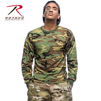 Rothco American loose long sleeve T-shirt tactical training base fashion hip hop tide spring and autumn