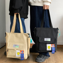 Canvas Bag Bag Mens Handbag Students Mass Capacity Bag New Day Simple Leisure Single Shoulder Bag