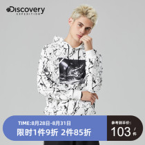 Discovery outdoor spring and autumn new products men and women hooded sweater trend fashion casual sports long sleeve top