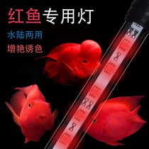 Fish tank light led diving lighting aquarium color enhancement waterproof red dragon fish koi Rohan fish special lamp