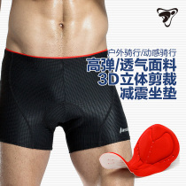 Spring Autumn Mountain Bike Riding Underpants Male Riding Shorts Silicone Sponge Thickened Self Bike Equipped Riding Clothing