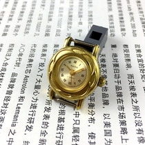 Shanghai Watch Factory production Haida brand yellow shell Rome huang mian Ms. manual mechanical diameter 22mm