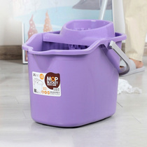 Hand pressure belt pulley thickened wash mop bucket household mop bucket mop press dry bucket squeeze bucket mop large-capacity bucket