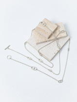PENNPEENG Step steps for silver S925 silver pure hand fine work polished pig nose long item chain DT08025