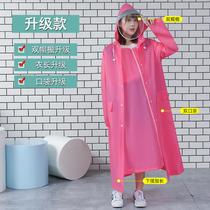 Raincoat Electric car poncho Battery car thickened motorcycle bicycle riding Adult single male and female plus raincoat