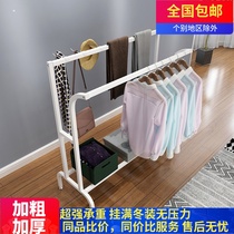 Coatrack floor-to-ceiling simple modern bedroom creative hanger small apartment balcony drying rack personality clothes shelf