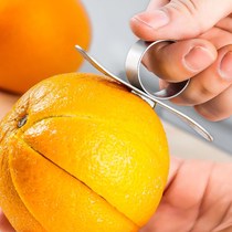Peel orange artifact open orange stainless steel household orange peeling artifact pomegranate passion fruit Sheller orange tool