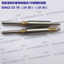 SSBGZ-Z3-70-(10-30)-(10-20) Miniature Ball Bushing Guide Assembly