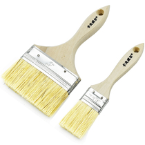 Kraft paint brush wool brush latex paint paint paint brush wood long handle soft wool cleaning brush bristle brush