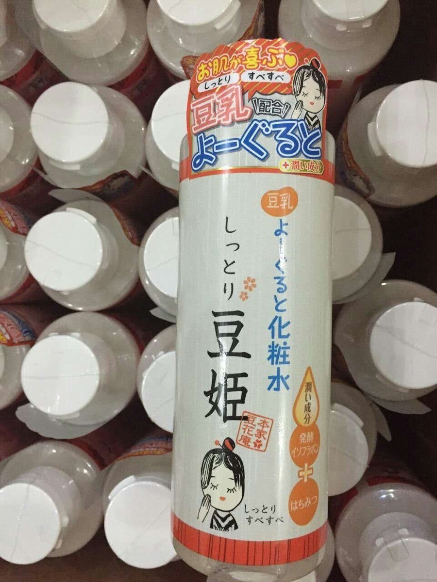 日本本家豆花庵豆姬化妆水300ml豆乳天然补水胶原蛋白保湿