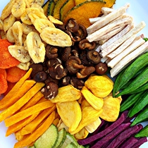  BESTORE shop Dehydrated dried vegetables Mixed Crisps Ready-to-eat dried fruits and vegetables Crispy okra dried mixed pregnant women snacks