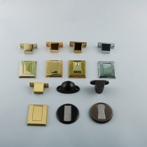 Italian pure copper black gold door suction light luxury wild indoor bathroom door suction door bumper suction multi-color optional