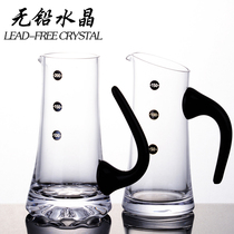 KTV bar Hotel decanter Wine separator White wine Foreign wine Red wine wine tie pot Glass jug wine set