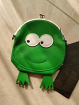 American single frog cartoon coin purse female creative cute key bag mini coin bag 50g