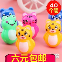 Douyin explosion cartoon tumbler piggy Tiger childrens puzzle mini gifts leisure children nostalgic small toys