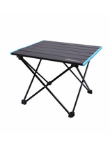 Camping outdoor table folding table portable aluminum alloy ultra-light picnic table Wild mini tea table Travel