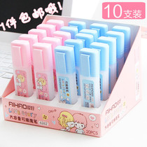 10-pack hobby pen erasable Magic Pen Pen student dual-use erasable pen full box wholesale