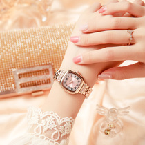 Staging the Swiss Romantic Gem Watch Lady Quartz Movement Fashion Trends Waterproof New Womens Watch