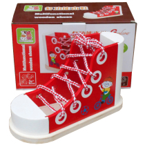 Early education teaching aids kindergarten children Students gifts educational toys multi-functional learning tie-up shoes tie-up shoelaces